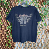 Vintage Y2K Van Halen Angel wing 00s rock band tour t-shirt