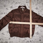 XL - Vintage Y2K south Pole brown 00s quilted puffer jacket