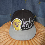 OSFA - Vintage NBA Los Angeles Lakers embroider Big logo hat