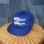 OSFA - Vintage 80s trucker hat Wehrman Washington hanes hat