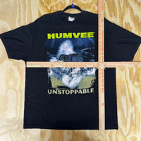 XL - Vintage y2k humvee vehicle hummer t-shirt