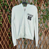 Vintage Y2K pink women/femme Victoria’s Secret zip up hoodie