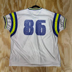 Vintage y2k reebok white jersey 1990s t-shirt