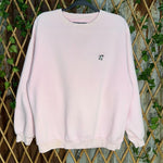 Vintage y2k big dogs embroidered heavyweight logo crewneck