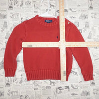 6 - Vintage Y2K Polo ralph lauren red knit 2000s sweater
