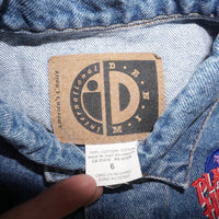 6 - Vintage Y2K Planet Hollywood embroider 90s denim jacket