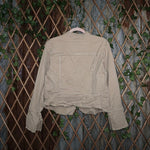 Large - Vintage Y2K Old navy raw hem 2000s era femme jacket