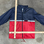 Medium - Vintage adidas 1980s rednavy