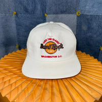 OSFA- Vintage Y2K Hard Rock Cafe Washington DC embroider hat
