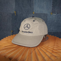 OSFA - Vintage Y2K performance adjustable dad sport logo cap - Beige - OSFA