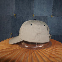 OSFA - Vintage Y2K performance adjustable dad sport logo cap - Beige - OSFA
