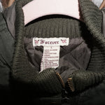 L - Vintage Y2K Forever military cargo pocket stitching - Green - L