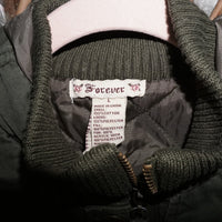 L - Vintage Y2K Forever military cargo pocket stitching - Green - L