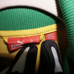 S - Vintage Y2K Puma soccer jersey athletic jamaica front - Yellow - S