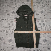 L - Vintage Y2K Forever military cargo pocket stitching - Green - L