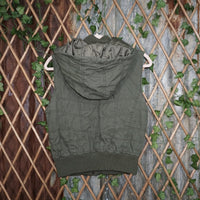 L - Vintage Y2K Forever military cargo pocket stitching - Green - L