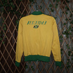 S - Vintage Y2K Puma soccer jersey athletic jamaica front - Yellow - S
