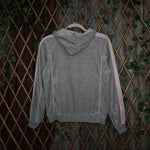 S - Vintage Y2K Universal Studios velor fuzzy embroidered - Gray - S