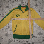 S - Vintage Y2K Puma soccer jersey athletic jamaica front - Yellow - S