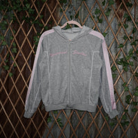 S - Vintage Y2K Universal Studios velor fuzzy embroidered - Gray - S