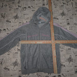 S - Vintage Y2K Universal Studios velor fuzzy embroidered - Gray - S
