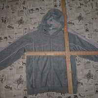 S - Vintage Y2K Universal Studios velor fuzzy embroidered - Gray - S