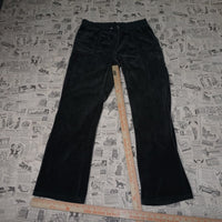 L - Vintage Y2K sweat suit top bottom velor essential preppy - Gray - L