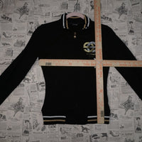 M - Vintage Y2K Ecko Red rhinestone logo tracksuit jacket - Black - M