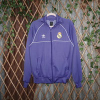 M - Vintage Y2K Adidas fc bayern piping essential track - Purple - M