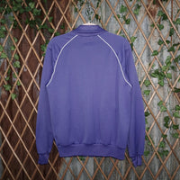 M - Vintage Y2K Adidas fc bayern piping essential track - Purple - M