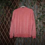 L - Vintage Y2K Whisper Me velour track jacket 2000s femme - Pink - L