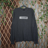 XXL - Vintage Y2K Hurley waffle knit thermal long sleeve - Gray - XXL