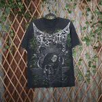 XL - Vintage Y2K Tapout military camo big aop jumbo print - Black - XL