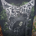 XL - Vintage Y2K Tapout military camo big aop jumbo print - Black - XL