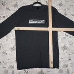 XXL - Vintage Y2K Hurley waffle knit thermal long sleeve - Gray - XXL