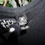 XXL - Vintage Y2K Hurley waffle knit thermal long sleeve - Gray - XXL