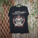 XL - Vintage Y2K Ed Hardy christian audigier eagle tattoo - Black - XL