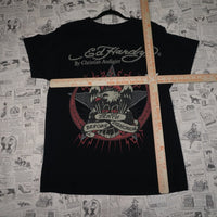 XL - Vintage Y2K Ed Hardy christian audigier eagle tattoo - Black - XL