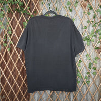 XL - Vintage Y2K American Vintage blue sanford son you big - Black - XL
