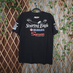 L - Vintage Y2K Fox racing suzuki soaring eagle sponsor dirt - Black - L