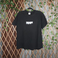 Vintage Y2K Supreme emilio pucci box logo usa made tee - Black