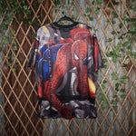 XL - Vintage Y2K Spider-man spider man movie promo aop - Red - XL