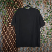 XL - Vintage Y2K Metal Mulisha big logo skull skeleton tee - Black - XL