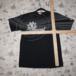 S - Vintage Y2K Element skate essential big logo wraparound - Black - S