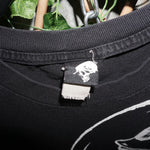XL - Vintage Y2K Metal Mulisha big logo skull skeleton tee - Black - XL