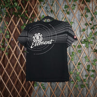 S - Vintage Y2K Element skate essential big logo wraparound - Black - S