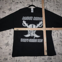 XL - Vintage Y2K American Vintage oakland las vegas los - Black - XL