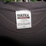 XXL - Vintage Y2K Tultex jesus religion settles front back - Gray - XXL