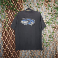 XL - Vintage Y2K American Vintage kauai hawaii surf skate - Black - XL