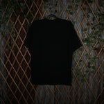L - Vintage Y2K Jerzees born roam wolf semi trucker 3d - Black - L